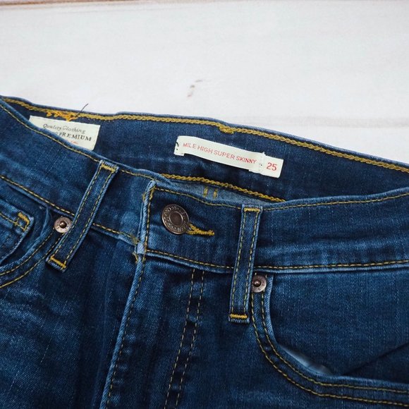 LEVI'S MILE HIGH Skinny Jeans - Picture 5 of 6
